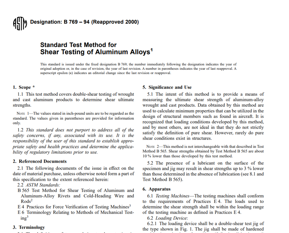 Astm B 769 – 94 (Reapproved 2000) Pdf free download