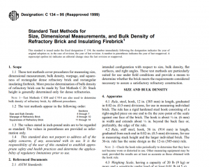 Astm C 134 – 95 (Reapproved 1999) Pdf free download