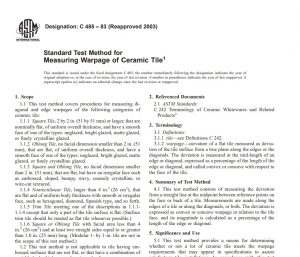 Astm C 485 – 83 (Reapproved 2003)Pdf free download