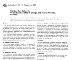 Astm C 538 – 83 (Reapproved 1998)Pdf free download