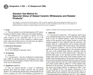 Astm C 584 – 81 (Reapproved 1999) Pdf free download