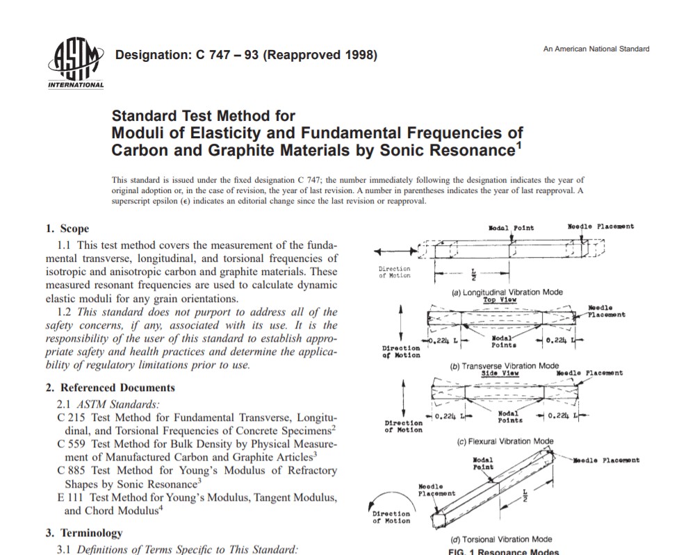 Astm C 747 – 93 (Reapproved 1998) Pdf free download