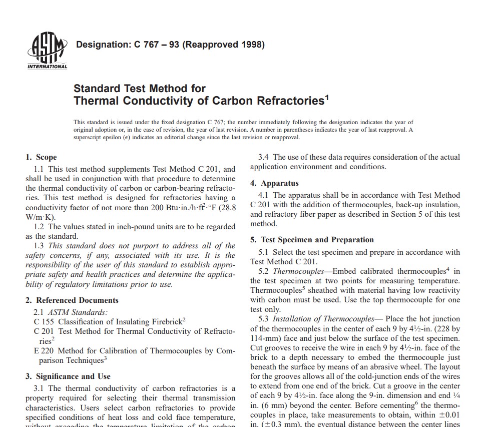 Astm C 767 – 93 (Reapproved 1998) Pdf free download