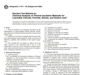 Astm C 871 – 95 (Reapproved 2000) Pdf free download