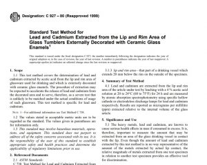Astm C 927 – 80 (Reapproved 1999) Pdf free download