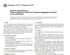Astm C 953 – 87 (Reapproved 1997) Pdf free download