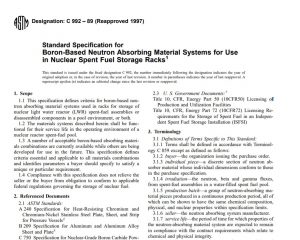 Astm C 992 – 89 (Reapproved 1997) Pdf free download