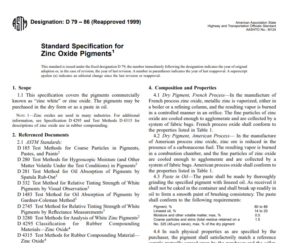 Astm D 79 – 86 (Reapproved 1999) Pdf free download